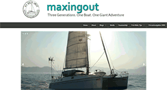 Desktop Screenshot of maxingout.com